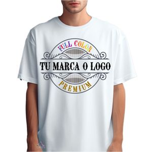 Remeras con tu logo (pack de 5 u.)
