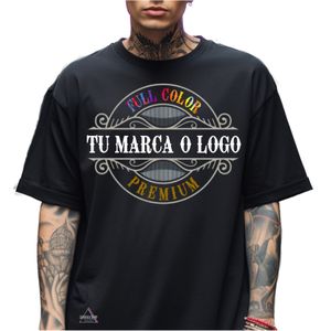 Remeras con tu logo (pack de 3 u.)
