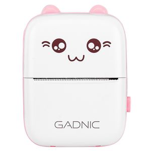 Mini Impresora Térmica Rosa Gadnic Portátil