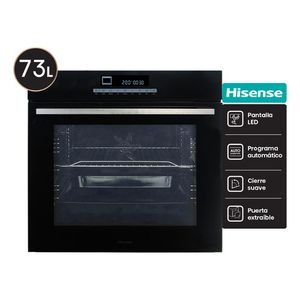 Horno Eléctrico Empotrable Hisense 73 Litros  Color Negro Bi66331ag