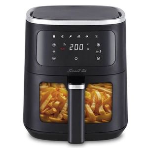Freidora Smart-Tek AF-2060 de Aire Digital 6Lts 1500Watts