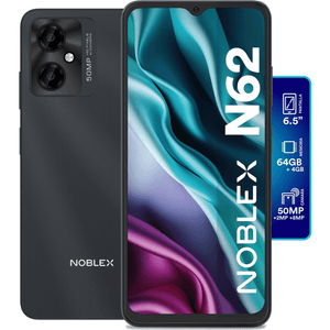 Celular Liberado NOBLEX N62 Negro 64 GB