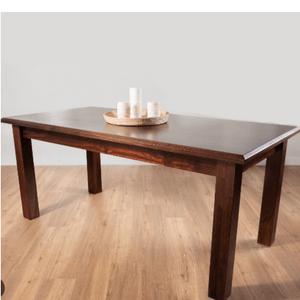 MESA DE MADERA SILVIA EN TONO CEDRO 180CM 1302
