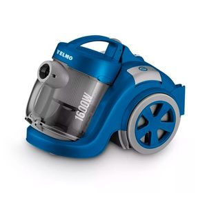 Aspiradora Yelmo As 3224 2lts Filtro S/bolsa Hepa 1600w 220v Color Gris/Azul