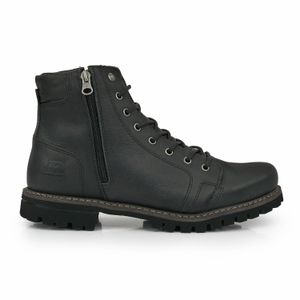 BORCEGO TUCSON NEGRO ZAPATOS TREKKING HOMBRE CUERO