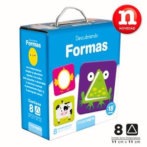 Juego Rompecabezas Infantil  Descubrimos FORMAS (Romp. - 8 pares) - Juguete