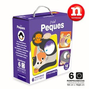 Juego Rompecabezas Infantil  ¡Hola! Peques (Romp. - 6 pares) - Juguete
