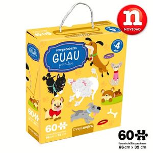 Juego Rompecabezas Infantil  - Guau - Perritos (Romp. XL - 60 piezas) - Juguete