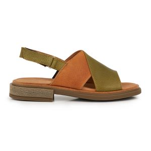 SANDALIA SONARI VERDE Y SUELA