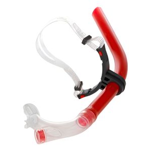 Snorkel Frontal Speedo Centre Adulto Natación Rojo Gris