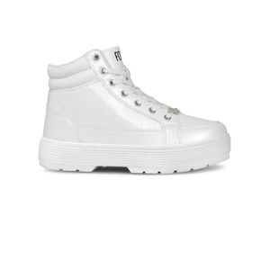 Borcegos Footy Margarita Kids Niños Moda Blanco