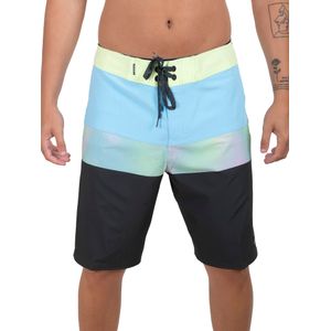 Short de Baño Quiksilver Surfsilk Panel Hombre Moda Negro