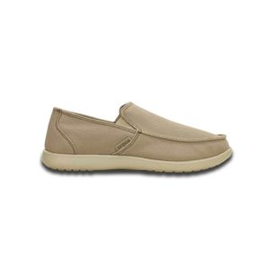 Mocasines Crocs Santa Cruz Clean Cut Loafer Hombre Moda Beige