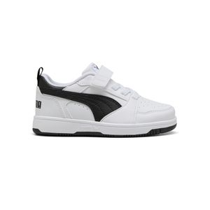 Zapatillas Puma Rebound V6 Low Sportstyle Kids Niños Moda Blanco