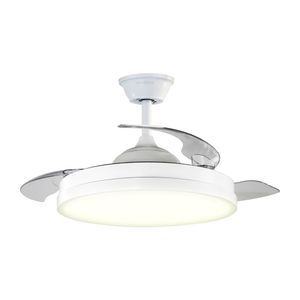 Ventilador de Techo ClimaLed Gadnic 3 Aspas Retractiles