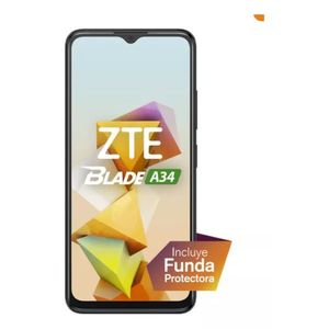 CELULAR ZTE BLADE A34 6.6P 8MP 2GB RAM/64GB SD GRAY