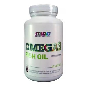 Omega 3 Fish Oil Aceite Pescado 60 Caps - Star Nutrition