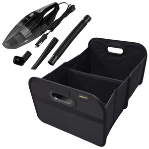 Organizador Para Baul Camioneta Auto Con Aspiradora Cable