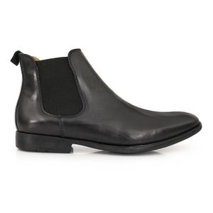 BOTA NESAN NEGRA ZAPATO CUERO HOMBRE BORCEGO