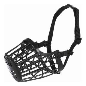 Bozal Canasta De Plástico Xs 15 Cm Con Cinta Adiestramiento