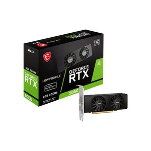Placa de Video 6GB RTX3050 MSI LP 6G OC