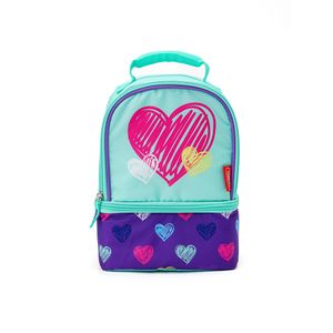 Lonchera Térmica + Mochila 2en1 Corazones Thermos Kids