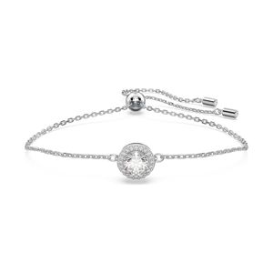 Pulsera Swarovski Constella Talla redonda Pavé Blanca con Baño de rodio