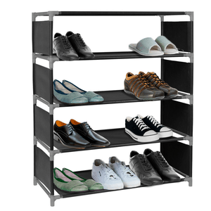 Organizador De Zapatos Negro Gadnic de Tela