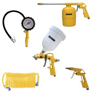 Konan Kit De Aire De 5 Piezas Para Compresor Completo