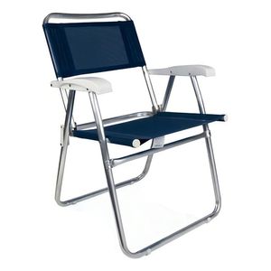 Reposera De Playa Plegable Mor Master 002102 Azul Aluminio