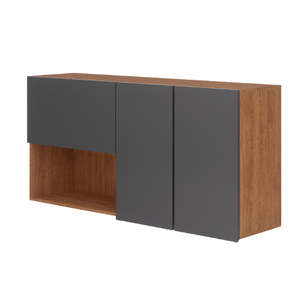 ALACENA EMC STONE 140CM OLMO GRAFITO (ALSTONE140)