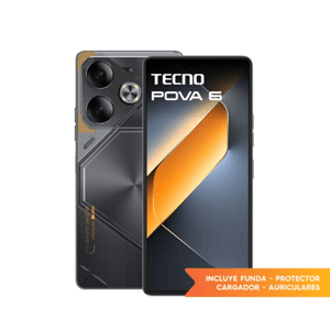 Celular Tecno Pova 6 Mobile 6.7" 8/256GB Meteorite Grey