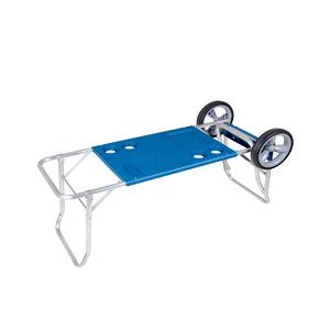 Carrito Playero Foco De Aluminio c/ Mesa y Ruedas + Soporte Conservadora 23001/8