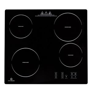 Anafe Kanji Home KJB-EH4GL001 Electrico Vitroceramico Negro