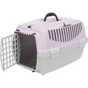 Jaula Transportadora Perro Gato Trixie Capri 1 6 Kg Lila