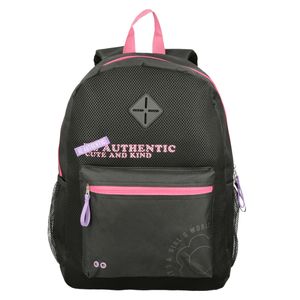 Mochila Escolar Con Cartuchera De Regalo Nena Niña Mujer Urbana Diseños Modernos
