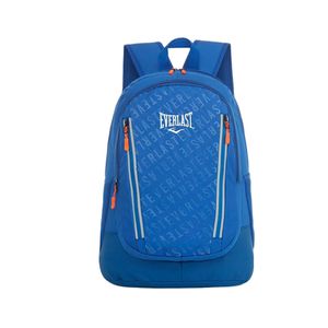 Mochila Everlast Hombre Mujer Porta Notebook Reforzada Escolar Secundaria Universitaria Muchos Bolsillos Urbana 16940