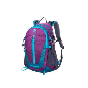 Mochila De Viaje Camping Trekking Discovery Reforzada Salida para Bolsa Hidratación Ajuste Pectoral Con Silbato 22312