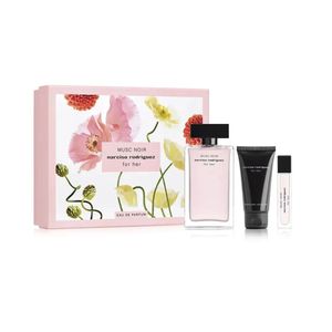 For Her Musc Noir EDP 100 ml + Travel Size + Body Lotion Set