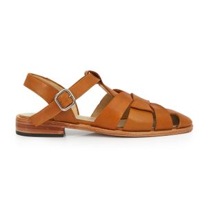 SANDALIA GONDAL SUELA ZAPATO CUERO MUJER CHINELA