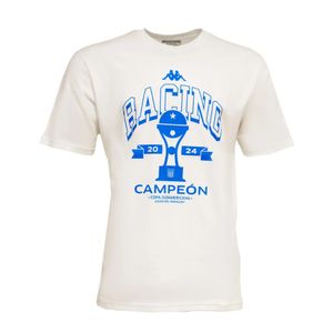 Remera Hombre Kappa Racing Club Campeon Copa Sudamericana 2024