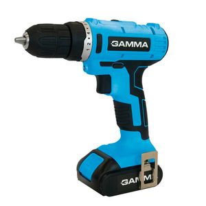 Taladro Atornillador Inalámbrico Gamma 12v 2 Bat Cargador Maletín Led G12105AR