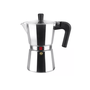 CAFETERA KENIA ALUMINIO 3 POCILLOS PLATEADA MAGEFESA (600003)