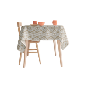 MANTEL VINILICO MANDALA CHAMPAGNE 1,40 x 1,80 M MR KOOK