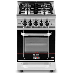 Cocina Usman Irina Plus 550 Acero Gas Natural 55Cm