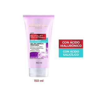 Gel Limpiador Loreal Revitalift Acido Hialuronic x150mm