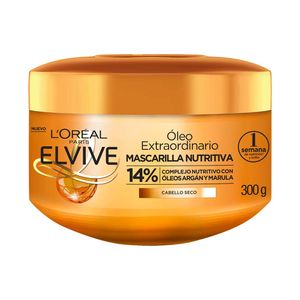 Tratamiento Capilar Elvive Óleo Extraordinario Nutrición x300gr