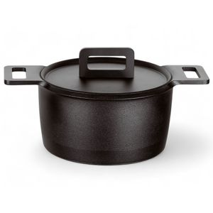 Cacerola 2 Asas y Tapa 20cm Tvs Archetun Antiadhe Inducción