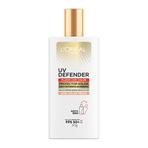 Protector Solar Facial Loreal Uv fluido media x40gr