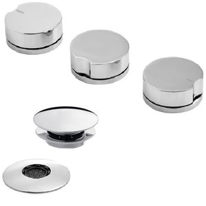 Grifería Baño Bidet C/ Transferencia Piazza Lounge Steel